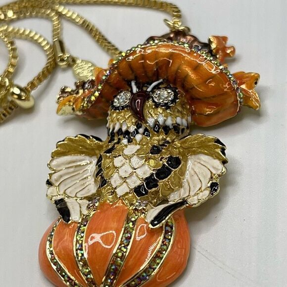 Kirks Folly Kitchy Witchy Owl Collectible Necklace - Picture 4 of 16